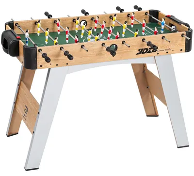 Produktbild von SPORTNOW Kicker, Tisch mit 89 cm Breite, 22 Spielern, 2 Bällen, manuellen Punktezählern und rutschfesten Griffen