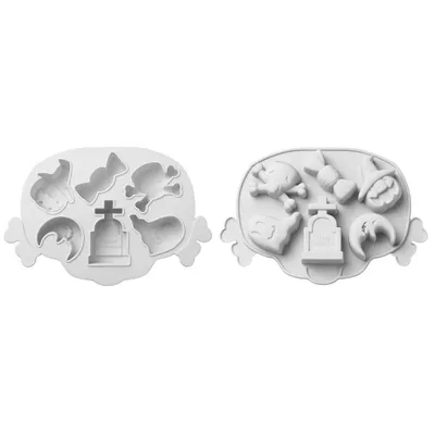 Produktbild von Silikon Backform Halloween Figuren - Minicakes