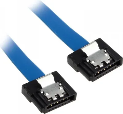 Produktbild von Akasa SATA 3 Proslim Kabel 0,5m - gerade blau