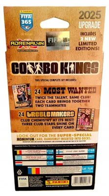 Produktbild von Panini Fifa 365 2025 Upgrade Combo Kings 48 Cards + 2 Limited