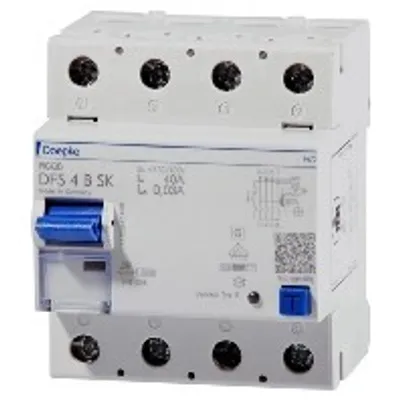 Produktbild von DOEPKE DFS4 063-4/0,30-B SK HD Fehlerstromschutzschalter 4p 09146998HD