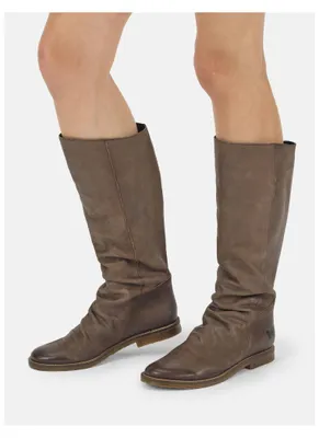 Produktbild von Renoir 7584 Lederstiefel mit niedrigem Absatz und Vintage-Finish