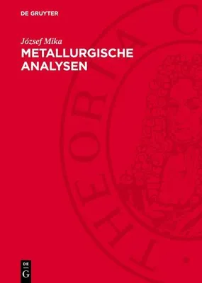 Produktbild von Metallurgische Analysen
