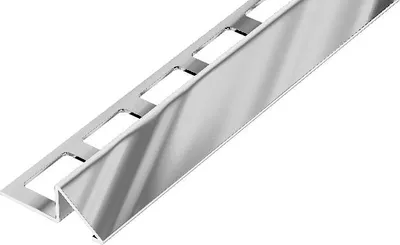 Obrázek produktu pro SP28 náběhová lišta TYP A ACARA, nerez lesk V2A, 10 mm, 2,5 m