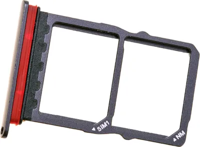 Produktbild von Huawei P30 (ELE-L09, ELE-L29) Simkartenhalter und Nano-SD Card Fach, Original Ersatzteil, Schwarz