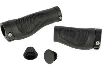 Produktbild von Trivio - Fahrradgriffe Nexus 128 95 Gummi Ergonomisch Lock-on Schwarz