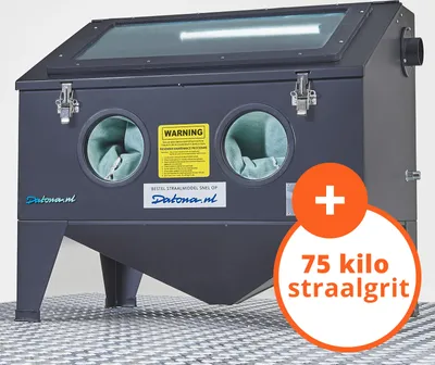 Produktbild von Sandstrahlkabine Tischmodell - 175 Liter + Strahlmittel