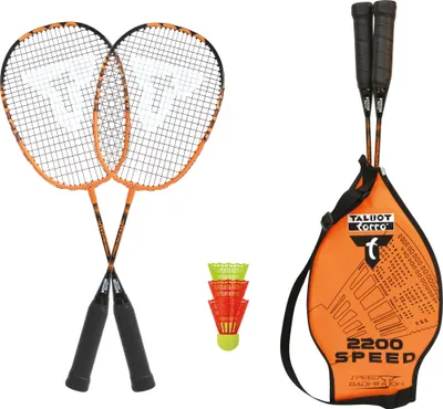 Produktbild von Talbot-Torro - Badminton Set SPEED 2200 im 3/4 Bag black/orange,
