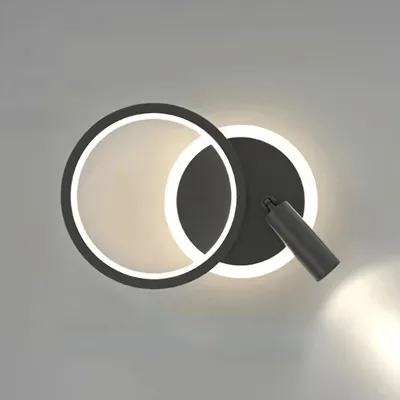 Produktbild von Wandleuchten, LED Wandleuchte, kleine Lampe, Wandbeleuchtung, für Innen, Hotels, Wohnzimmer, Schlafzimmer, Flure, Treppen, Arbeitszimmer, Warmweiß