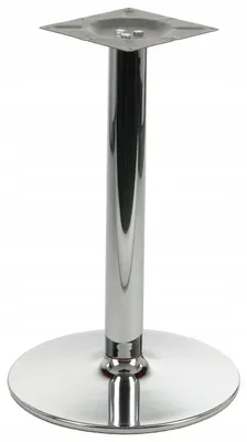 Immagine prodotto di Base da tavolo cromata per ufficio, hotel, ristorante NY-B005, diametro 46 cm, altezza 72 cm