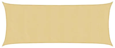 Produktbild von vidaXL Sonnensegel Sandfarbe 5x2 m 100% Polyester Oxford