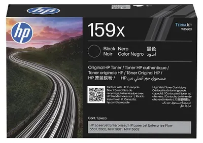 Produktbild von HP 159X Schwarz Original LaserJet Tonerkartusche, 10000 Seiten, Schwarz, 1 Stück(e)
