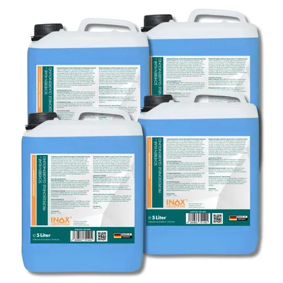 Produktbild von INOX Scheibenreiniger Konzentrat 4x5L - Auto Scheiben Reiniger Glas Fenster