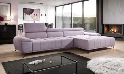 Immagine prodotto di Divano ad angolo Divano a L Divano di design Divano con rivestimento tessile Angolo moderno Nuovo