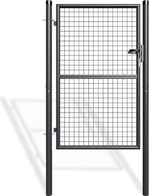 Produktbild von Zauntor Metall 1m OLGA H.150cm grau