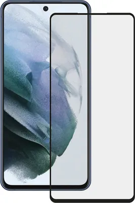 Produktbild von ViVanco™Full, Samsung, Galaxy S21 FE 5G, Schmutzabweisend, Schlagfest, Kratzresistent, Splitterfrei, Schwarz, Transparent, 1 Stück(e)