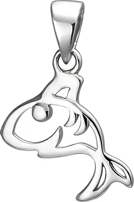 Produktbild von JOBO Kinder Anhänger Hai 925 Sterling Silber Silberanhänger