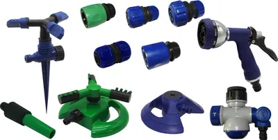 Produktbild von Sprenger Gartenbrause Garten Schlauch Anschluss Kupplung Verbinder Reparator Set, Ausführung:Universal Adapter
