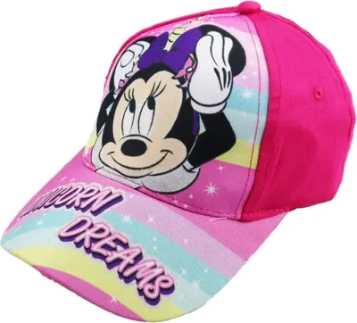 Immagine prodotto di Cappello da baseball in cotone per bambini di Minnie Mouse - Rosa / 54