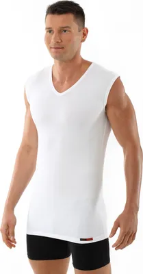 Produktbild von ALBERT KREUZ Unterhemd Stretch-Baumwolle V-Ausschnitt ohne Arm Hamburg, 08/XXL