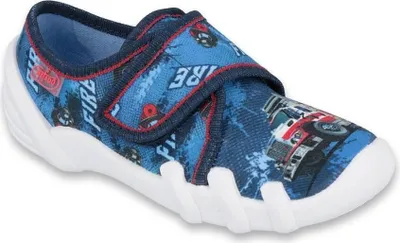 Produktbild von BEFADO Jungen Hausschuhe 273X309 Feuerwehr  Blau 27