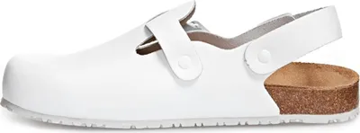 Produktbild von Abeba (8040) Clog Berufsschuhe Nature OB weiß 44