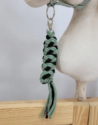 Produktbild von Hobbypferd-Seil - Schwarz und Salbeigrün