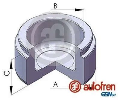 Produktbild von AUTOFREN SEINSA D025601 Kolben, Bremssattel x