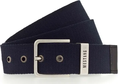 Immagine prodotto di MUSTANG cintura Woven Belt W80 Navy blu scuro