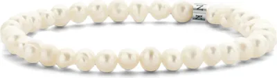 Produktbild von Frank 1967 – Heren Armband – 7FB-0715 Parelarmband 6a7mm - 18cm - Rekbaar - Parel