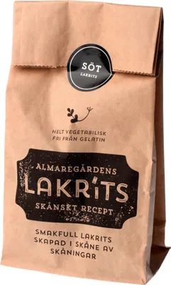 Produktbild von Almaregardens Lakritz, süß