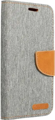 Produktbild von König Design Hülle kompatibel mit Apple iPhone 5 / 5s Kunstleder Handyhülle - Handy Case Grau