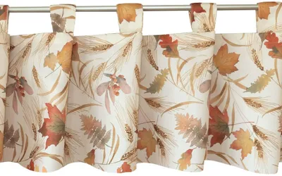Immagine prodotto di Tenda a disco foglie autunno colorate con passanti 50 x 120 cm