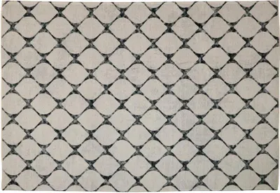 Produktbild von Teppichläufer (80x150 cm, hellgrau-creme-1)