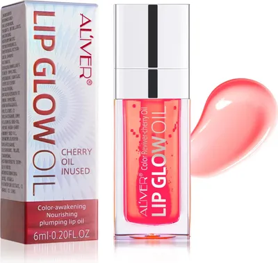 Image de Lesk na pery Aliver Lip Glow Oil-Coral