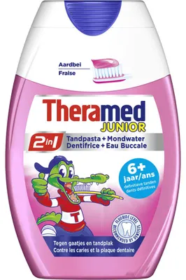 Produktbild von Theramed 2 in 1 Junior ab 6 Jahren (75 ml)