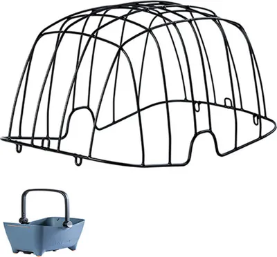 Produktbild von Basil 74067 Drahtgitter für Hinterrad-Tierkorb Buddy, schwarz