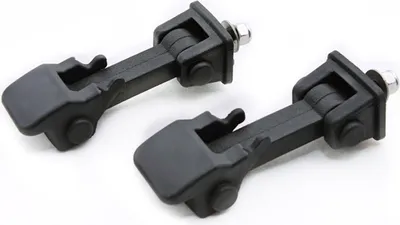 Productafbeelding van 2 stuks: Vergrendelingsset voor bevestiging van de motorbescherming, geschikt voor Jeep Wrangler JK, modeljaren 2007-2017