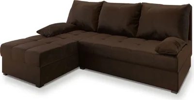 Produktbild von Masseno Ecksofa RITA mit Schlaffunktion L-Form, Sofa mit Bettkasten, Wohnzimmersofa, Couch, Soffa, Bettsofa, Couchgarnitur- Braun, KRONOS 06