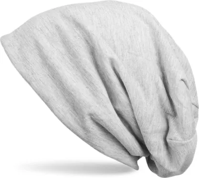 Produktbild von styleBREAKER Uni Slouch Beanie Mütze One Size | Weicher Baumwollmix & Elastisch | Leichte Longbeanie für Sommer & Übergang | Atmungsaktiv & Einfarbig