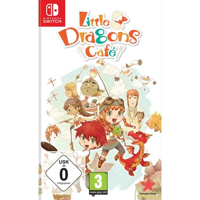 Produktbild von Aksys Games Little Dragons Café, Nintendo Switch, E10+ (Jeder über 10 Jahre)