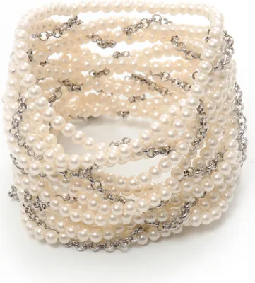 Produktbild von Trachtenarmband Hanke mit Perlen und zarten Ketten von collezione alessandro