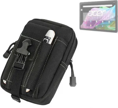 Produktbild von K-S-Trade Gürtel Tasche kompatibel mit Acer Iconia Tab P10 Gürteltasche Holster Schutz Hülle Handy Hülle Smartphone outdoor Handy-Hülle schwarz