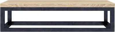 Produktbild von Waschtischplatte 60x45x22 cm aus Eschenholz – Massivholz Konsole für Aufsatzwaschbecken – Wandhalterung lackiert