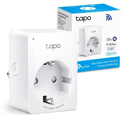 Obrázok produktu pre Inteligentná WiFi zásuvka P110 s reguláciou spotreby energie