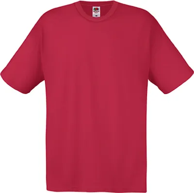Produktbild von Fruit of the Loom - Original T - Brick Red - M