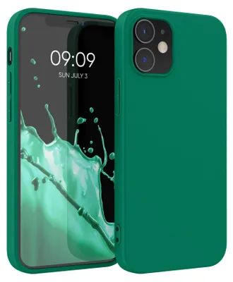Produktbild von kwmobile Hülle für Apple iPhone 12 / iPhone 12 Pro TPU Case - Handyhülle unterstützt kabelloses Laden, flexible Schutzhülle, gummiertes Cover in