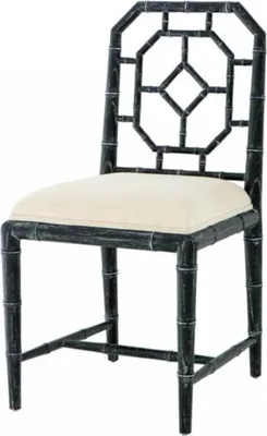 Produktbild von Casa Padrino Luxus Designer Stuhl Schwarz - Limited Edition