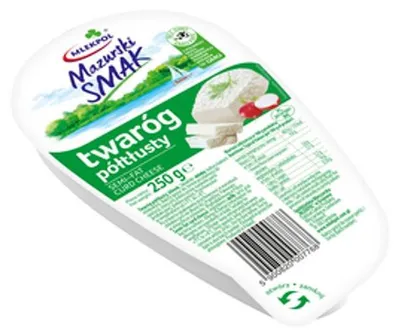 Obrázek produktu pro Twaróg półtłusty M.Smak w klinach 250 g
