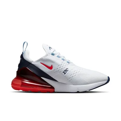 Produktbild von Nike AIR MAX 270  WHITE/CHILE RED-MIDNIGHT NAVY 44.5